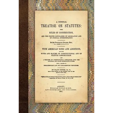 A General Treatise on Statutes
