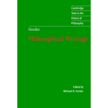 Herder: Philosophical Writings