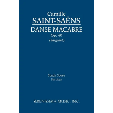Danse macabre, Op.40: Study score