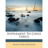 Supplement to Chess Lyrics
