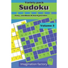 Sudoku variety pack. Easy, medium & hard puzzles: 100 puzzles. 6x9 travel size. Easy to carry