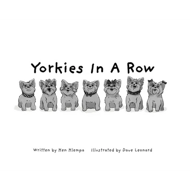 Yorkies In a Row