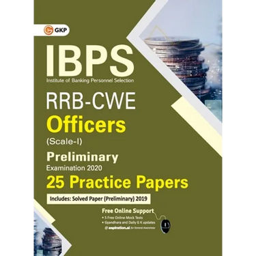 IBPS RRB-CWE Officers Scale I Preliminary --25 Practice Papers