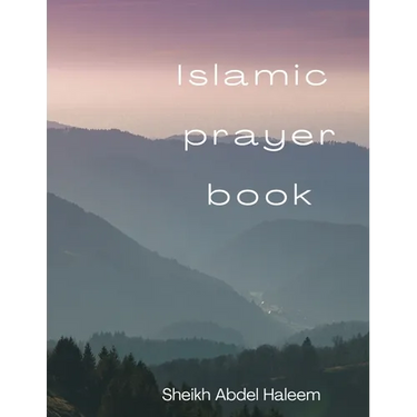 Islamic prayer book