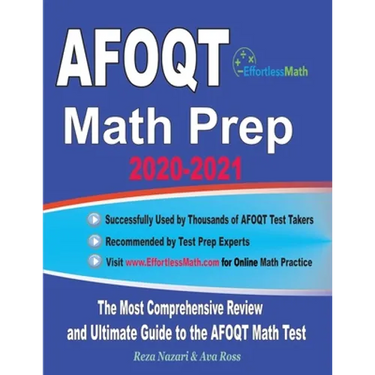 AFOQT Math Prep 2020-2021: The Most Comprehensive Review and Ultimate Guide to the AFOQT Math Test
