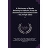 A Dictionary of Books Relating to America, From its Discovery to the Present Time / by Joseph Sabin: 27