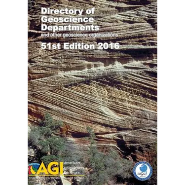 Directory of Geoscience Departments 2016