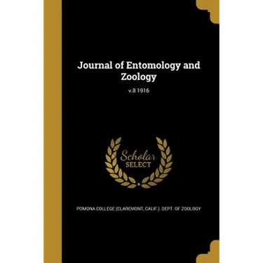 Journal of Entomology and Zoology; v.8 1916