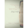 These Are Written: Toward a Cruciform Theology of Scripture