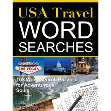 USA Travel Word Searches: 103 Word Search Puzzles for Adventurous Souls