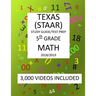 5th Grade TEXAS STAAR, MATH: 2019: 5th Grade Texas Assessment Academic Readiness MATH Test prep/study guide