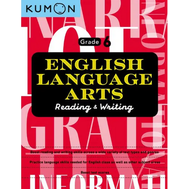 Kumon English Language Arts Grade 6