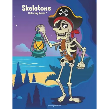 Skeletons Coloring Book 1
