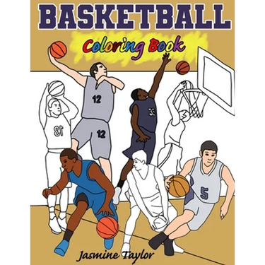 Basketball Coloring Book