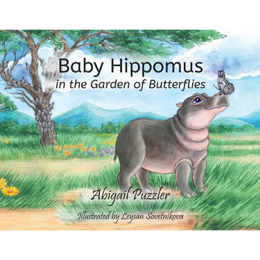 Baby Hippomus in the Garden of Butterflies