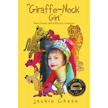 Giraffe Neck Girl Make Friends with Different Cultures
