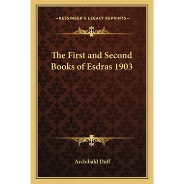 The First and Second Books of Esdras 1903