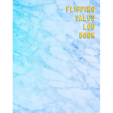 Flipping Sales Log book: Online resellers profit tracking log book Website users looking to track their business