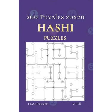 Hashi Puzzles - 200 Puzzles 20x20 vol.8
