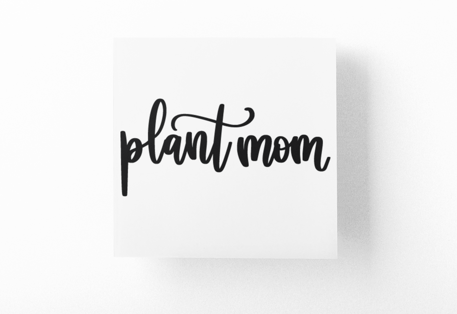 Plant Mom Sticker by WinsterCreations™ Official Store
