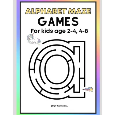 Alphabet Maze Games for Kids Age 2-4, 4-8