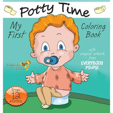 My First Potty Time Coloring Book