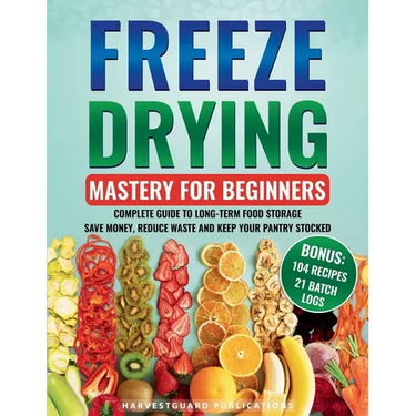 Freeze Drying Mastery For Beginners: Complete Guide to Long-Term Food Storage, Save Money, Reduce Waste and Keep Your Pantry Stocked