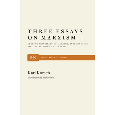 Three Essays on Marxism