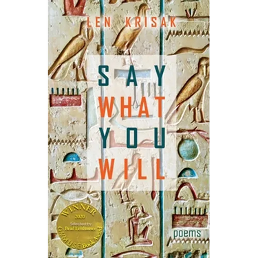 Say What You Will (Able Muse Book Award for Poetry)