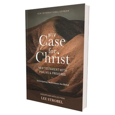 Niv, Case for Christ New Testament with Psalms and Proverbs, Pocket-Sized, Paperback, Comfort Print: Investigating the Evidence for Belief