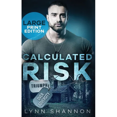 Calculated Risk: A Small-town Christian Romantic Suspense (Large Print)