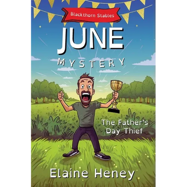 The Father's Day Thief Blackthorn Stables June Mystery - Dyslexia Friendly