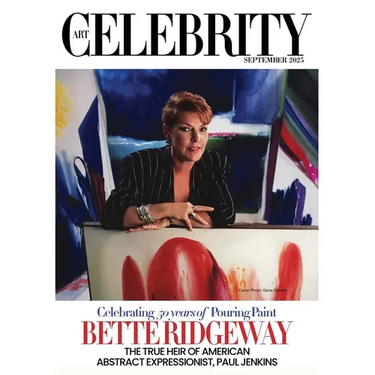 Art Celebrity Launch Collection September 2025 - Bette Ridgeway: Bette Ridgeway, The True Heir of American Abstract Expressionist, Paul Jenkins