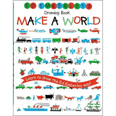 Ed Emberley's Drawing Book: Make a World