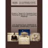 Orozco V. Texas U.S. Supreme Court Transcript of Record with Supporting Pleadings