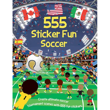555 Sticker Fun - Soccer