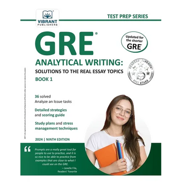 GRE Analytical Writing: Solutions to the Real Essay Topics - Book 1
