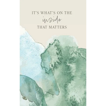 It's What's On The Inside That Matters