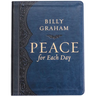 Peace for Each Day, Large Text Leathersoft: Devotions to Comfort Your Soul and Calm Your Mind (a 365-Day Devotional) - The Perfect Father's Day Gift f