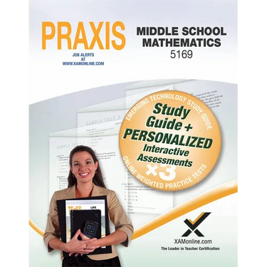 Praxis Middle School Mathematics 5169 Book and Online