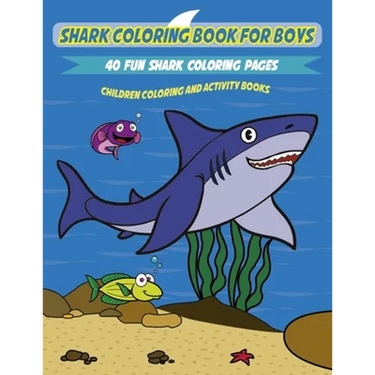 Shark Coloring Book for Kids: A Fun and Unique Collection of Shark Coloring Pages