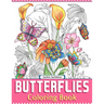 Butterflies: Coloring Book for Adults