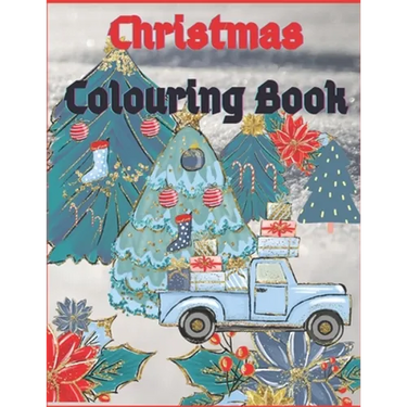 Christmas Colouring Book.: Traditional Holiday Scenes To Colour For The Whole Family. Country Christmas Chill And Stress-Relief.