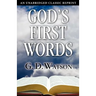 God's First Words