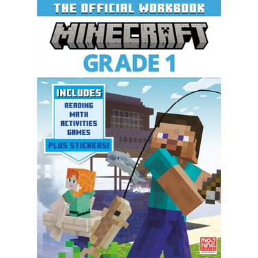 Official Minecraft Workbook: Grade 1