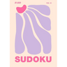 Hard Sudoku: 100 Challenging Sudoku Puzzles for Adults- Bold, Beautifully Designed Pretty Puzzle Book for Serious Solvers