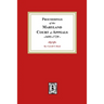 Proceedings of the Maryland Court of Appeals, 1695-1729