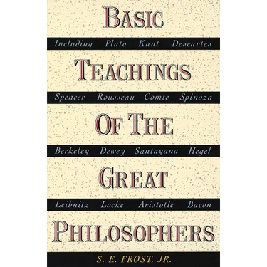Basic Teachings of the Great Philosophers: A Survey of Their Basic Ideas