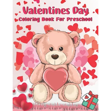 Valentine's Day Coloring Book for Preschool: Valentine's day activity book for kids 4-8 - Toddlers and Preschoolers - Funny Cute Valentine Coloring Pa