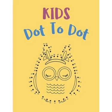 Kids Dot To Dot: Cute Animals and Bugs Activity Book for Girls And Boys